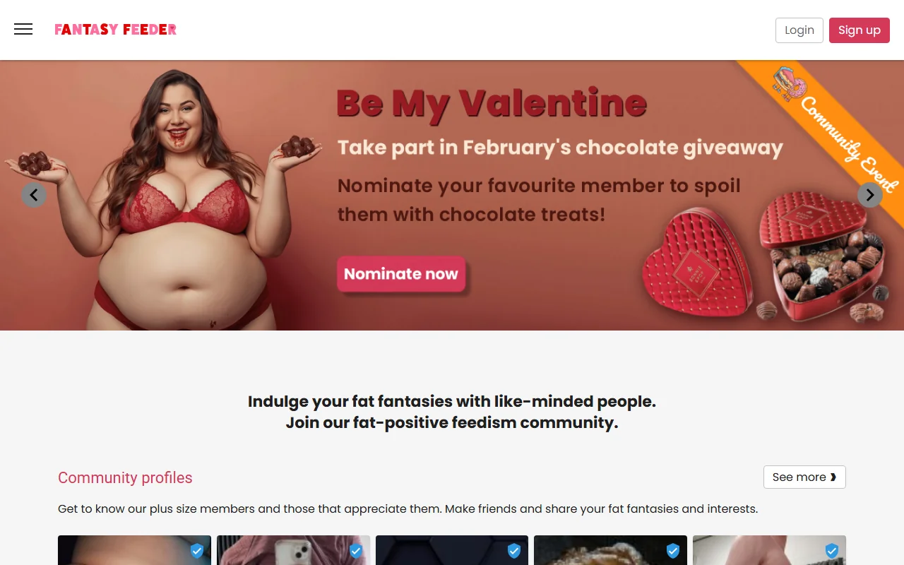 Screenshot: Fantasyfeeder Screenshot of Fantasyfeeder